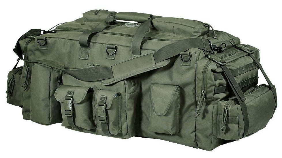 Voodoo Tactical Mojo Load-out Bag w/Backpack Straps, OD Green, 15-9685004000
