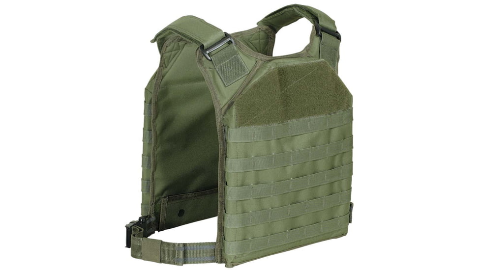 Voodoo Tactical Rapid Assault Tactical Plate Carrier Vest, Olive Drab, OSFM, 20-9017004000