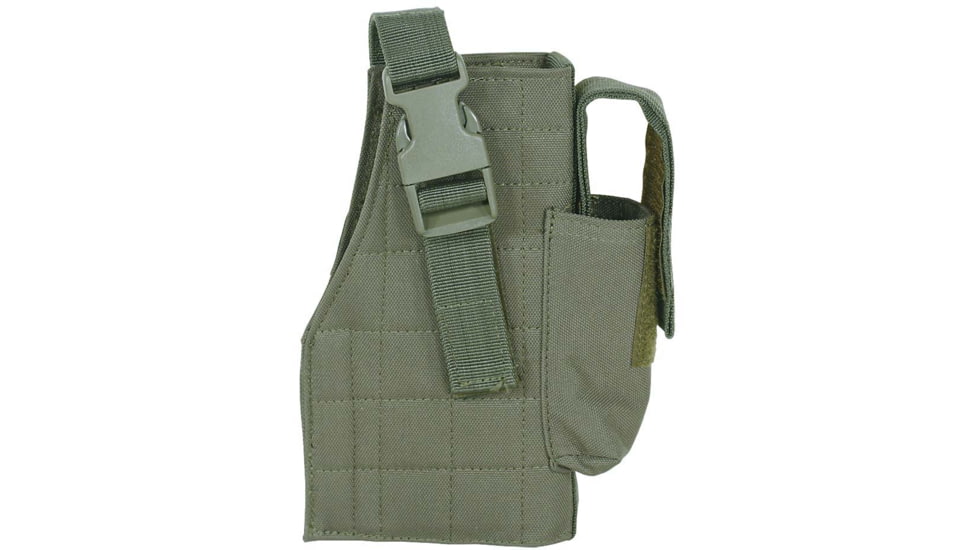 Voodoo Tactical Tactical Molle Holster, Right Hand, OD Green, 25-0029004001