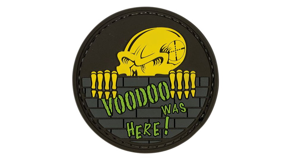 Voodoo Tactical Was Here Patch, Rubber, 07-0910000000