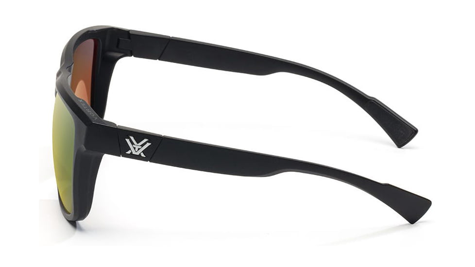 Vortex Banshee Sunglasses, Black/Amber, Gold Mirror, EBA-BKA-GL