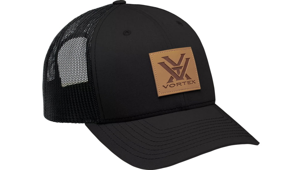 Vortex Barnveld 608 Cap - Mens, Black, One Size, 120-31-BLK