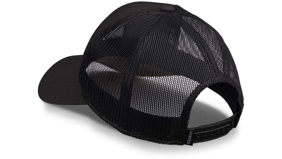 Vortex Core Logo Struct Cap - Mens, Black, OSFM, 123-09-BLK