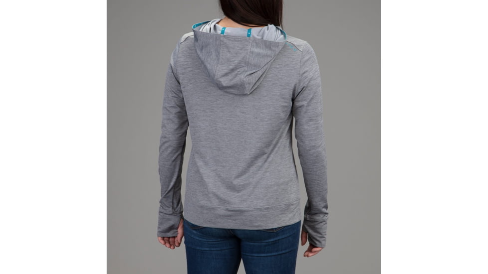 Vortex Fall Hooded Pullover - Womens, Monument, Small, 220-28-MONS