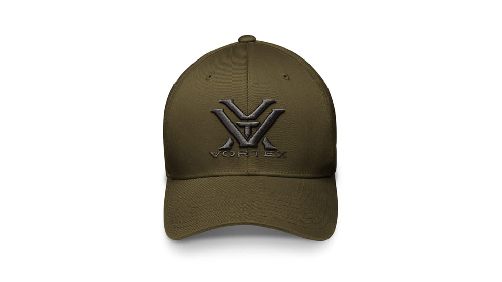 Vortex Flexfit Cap - Mens, Olive Drab, Large/Extra Large, 120-66-ODBLXL