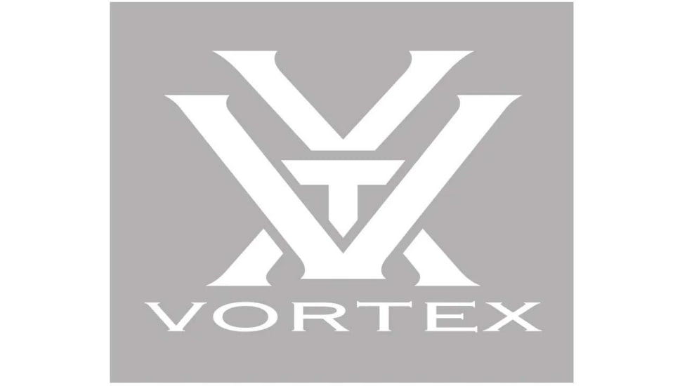 Vortex Over Vinyl Decal, White, DECAL-LG