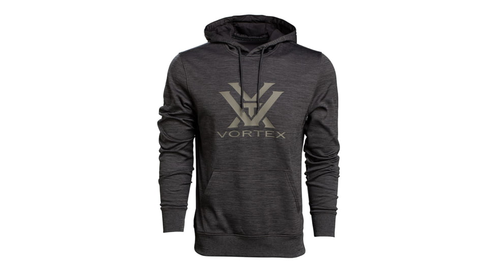 Vortex Performance Hoodie - Mens, Black Heather, Extra Large, 220-56-DUOXL