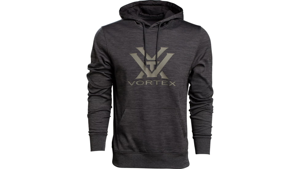 Vortex Performance Hoodie - Mens, Black Heather, Extra Large, 220-56-DUOXL