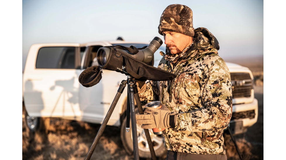 Vortex Ridgeview Carbon Tripod Kit, Black, 5x5x30, TR-RVC