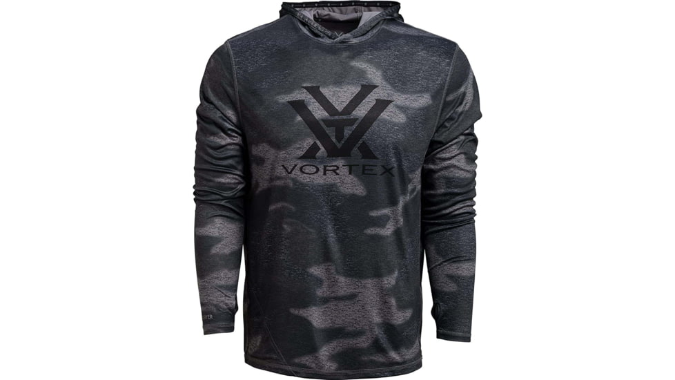 Vortex Sun Slayer LS Hoodie - Mens, Black Camo, 3XL, 121-20-BCA3X