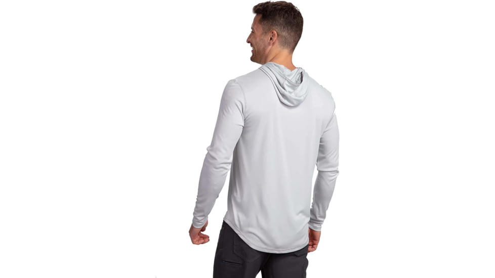 Vortex Sun Slayer LS Hoodie - Mens, Cool Grey, 4X, 121-20-COG4X
