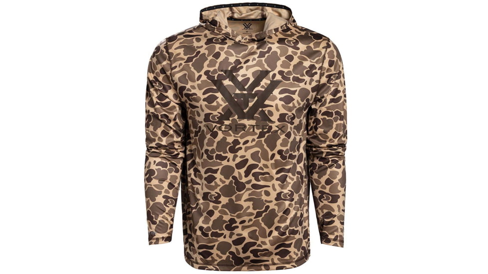 Vortex Sun Slayer LS Hoodie - Mens, Small, Waterfowl Camo, 121-20-WCAS