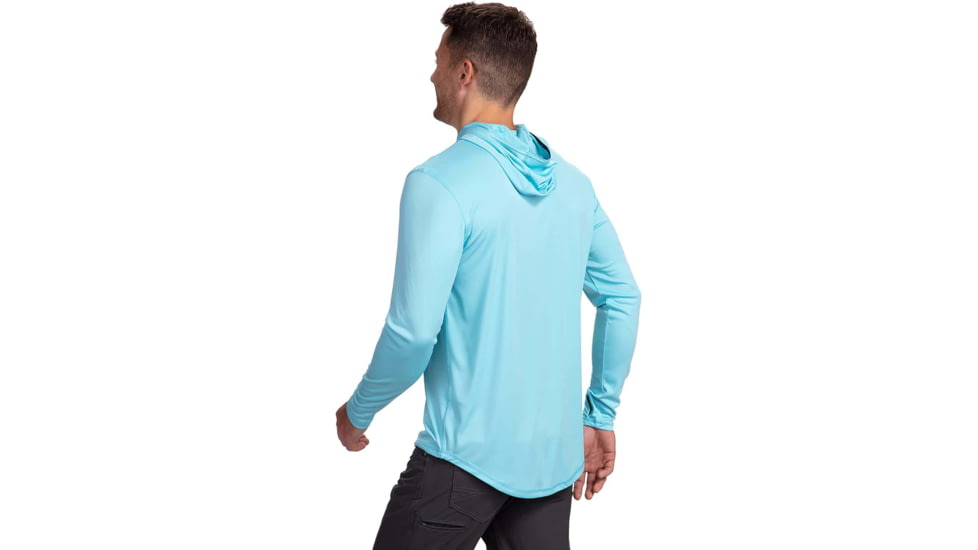 Vortex Sun Slayer LS Hoodie - Mens, Flats Blue, 4X, 121-20-FBL4X