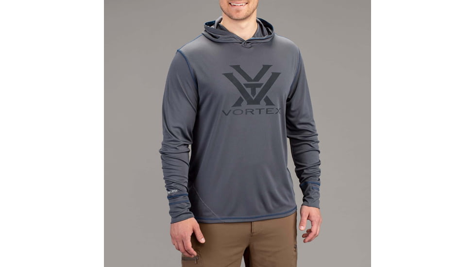 Vortex Sun Slayer LS Hoodie - Mens, Turbulence, 4X, 121-20-TRB4X