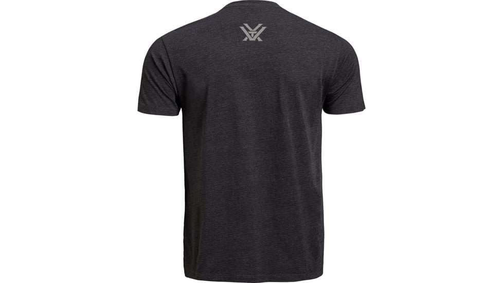 Vortex Trigger Press SS T-Shirt - Mens, Charcoal Heather, XL, 122-01-CHHXL