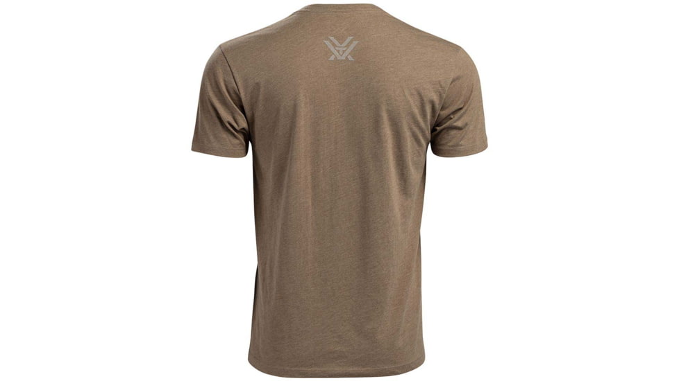 Vortex Trigger Press SS T-Shirt - Mens, 3XL, Coyote Heather, 122-01-CHE3X
