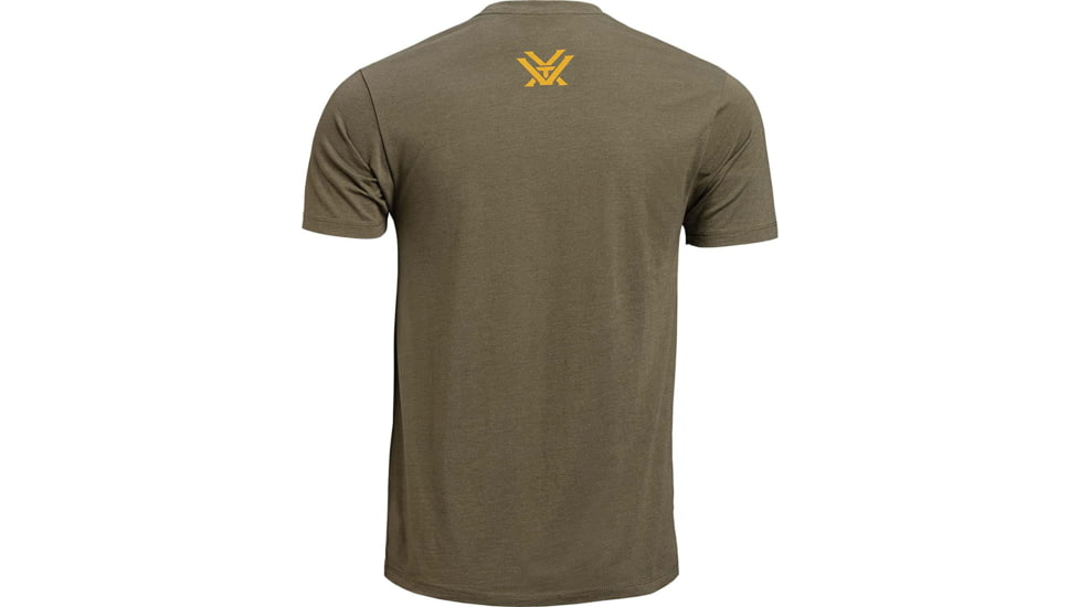 Vortex Trigger Press SS T-Shirt - Mens, Military Heather, XL, 122-01-MIHXL