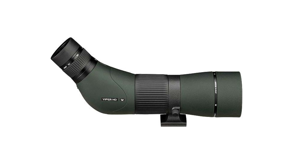 Vortex Viper 15-45x 65mm HD Angled Spotting Scope, Green, Mid-Size, V500