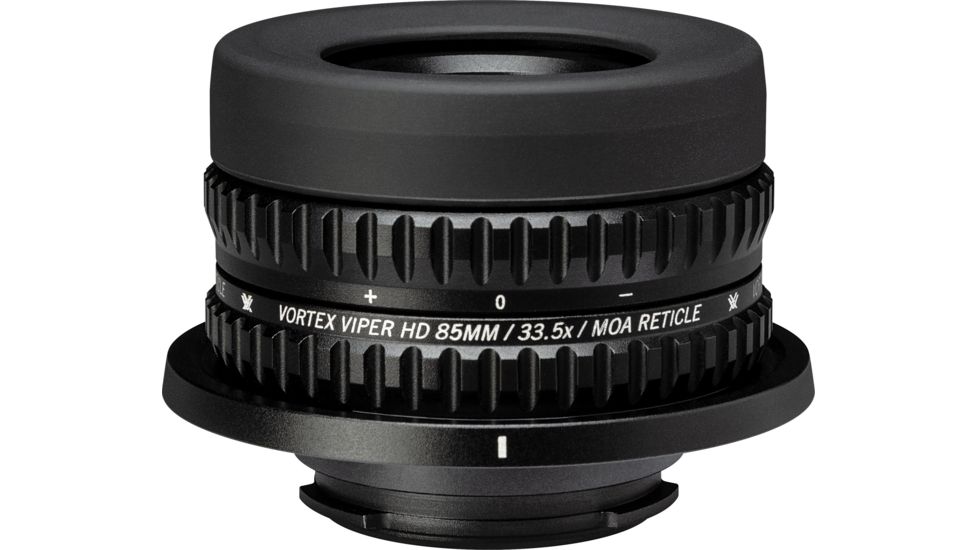 Vortex Viper HD 85mm Spotting Scope MOA Reticle Eyepiece, Black, VS-85REA