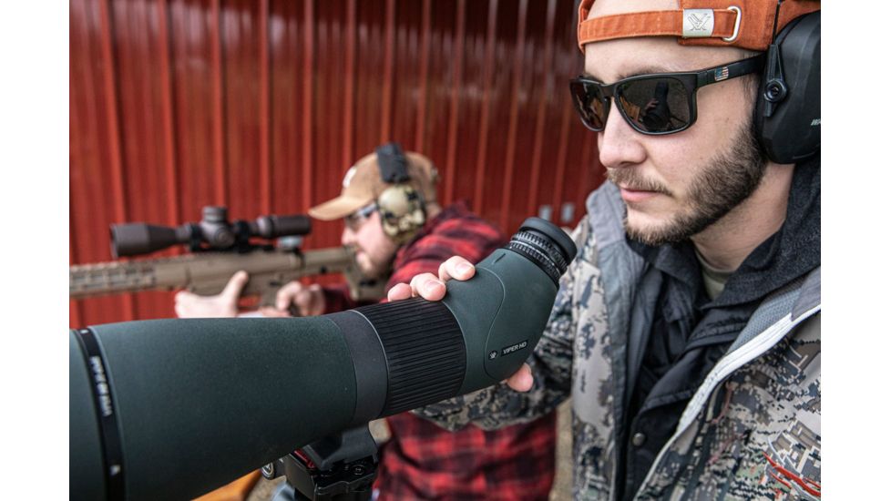 Vortex Viper HD 85mm Spotting Scope MOA Reticle Eyepiece, Black, VS-85REA