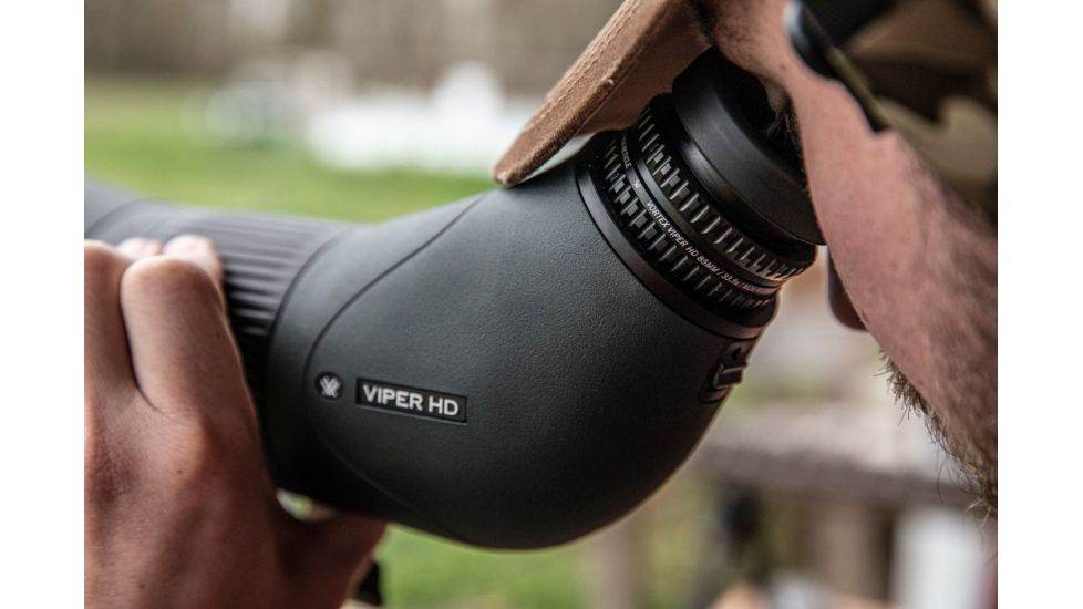 Vortex Viper HD 85mm Spotting Scope MOA Reticle Eyepiece, Black, VS-85REA