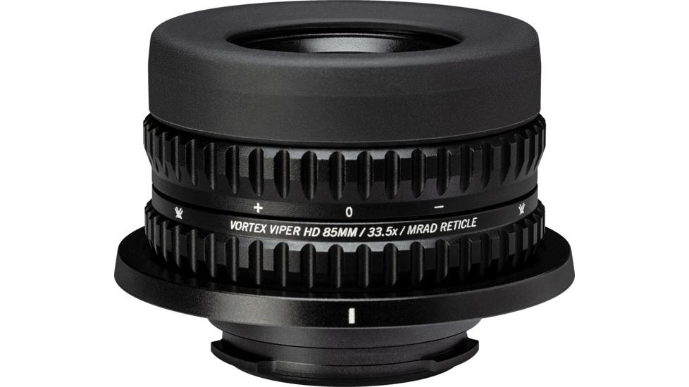 Vortex Viper HD 85mm Spotting Scope MRAD Reticle Eyepiece, Black, VS-85REM