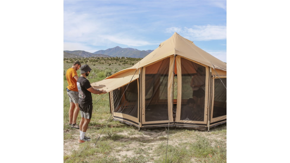 White Duck Altimus Bell Tent, Fire Water Repellent, 14ft, WD-RBT-20
