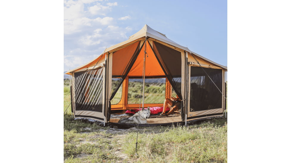 White Duck Altimus Bell Tent, Fire Water Repellent, 14ft, WD-RBT-20