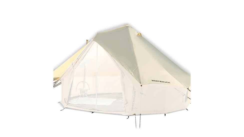 White Duck Flysheet Bell Tent, Regatta, White, 3M, RFS-3MW