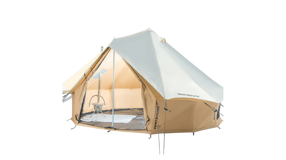 White Duck Flysheet Bell Tent, Rover, White, 6ftx8ft, RST-6x8