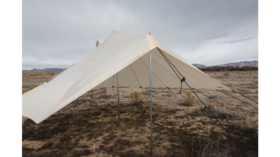 White Duck Flysheet Bell Tent, Rover, White, 6ftx8ft, RST-6x8