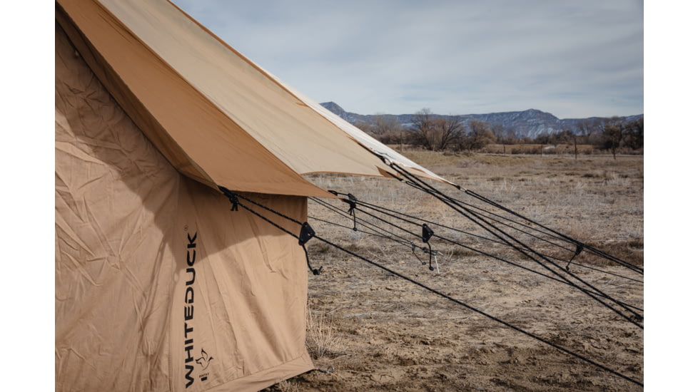White Duck Flysheet Bell Tent, Rover, White, 6ftx8ft, RST-6x8