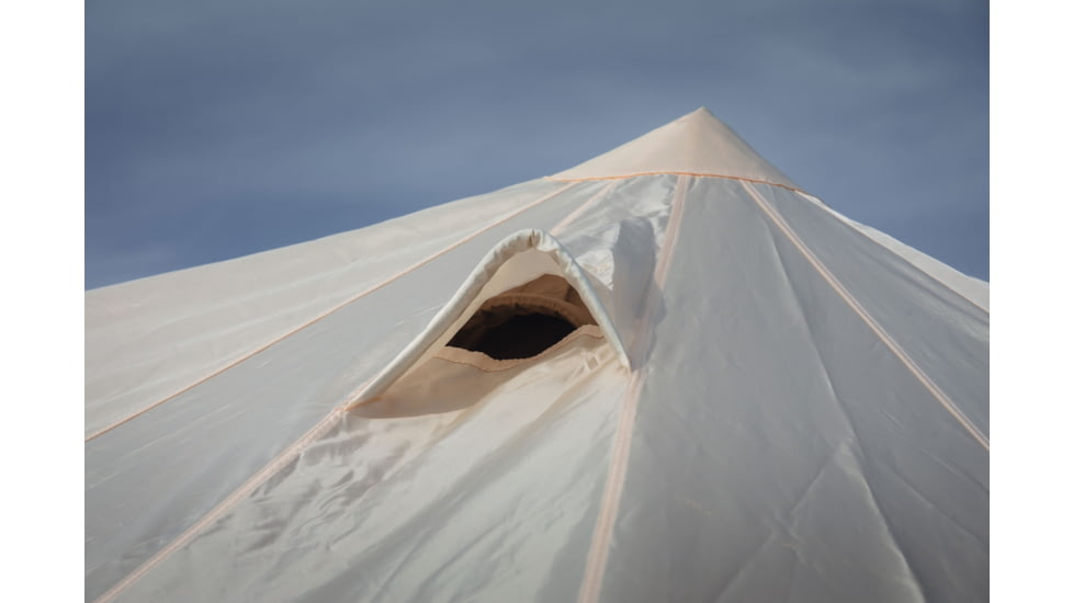 White Duck Flysheet Bell Tent, Rover, White, 6ftx8ft, RST-6x8