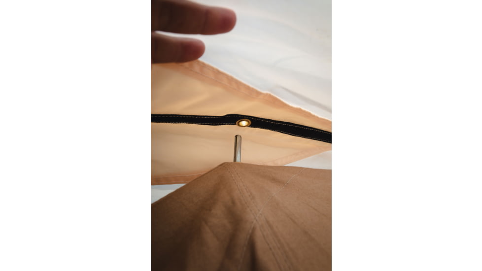 White Duck Flysheet Bell Tent, Rover, White, 6ftx8ft, RST-6x8