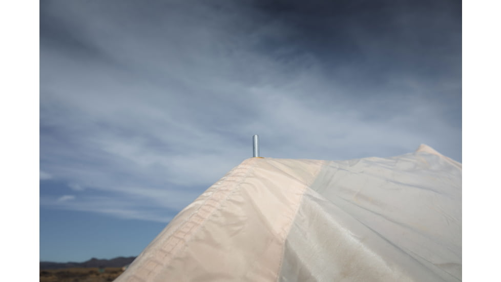 White Duck Flysheet Bell Tent, Rover, White, 6ftx8ft, RST-6x8