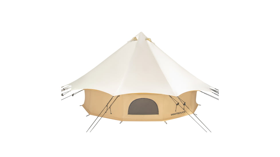 White Duck Flysheet Bell Tent, Rover, White, 6ftx8ft, RST-6x8