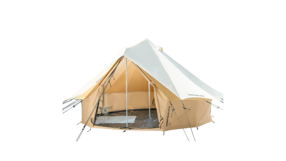 White Duck Flysheet Bell Tent, Rover, White, 6ftx8ft, RST-6x8