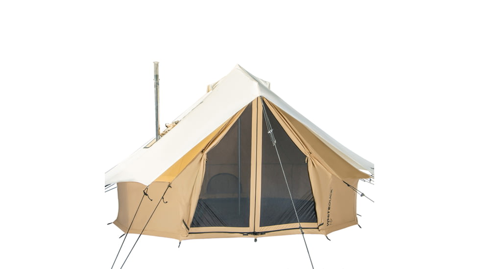 White Duck Flysheet Bell Tent, Rover, White, 6ftx8ft, RST-6x8