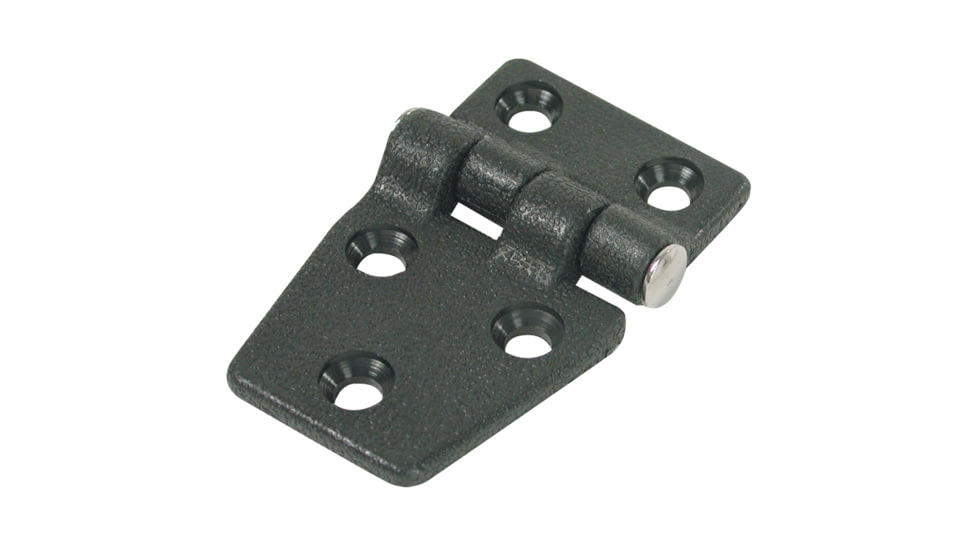 Whitecap Shortside Door Hinge - Black Nylon - 1-3/8" x 2-1/4" 50345