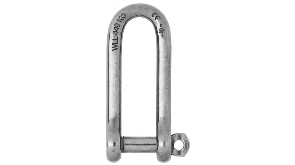 Wichard Marine Captive Pin Long D Shackle - Diameter 6mm - 1/4in, 1413