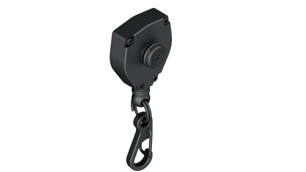 Wilcox 3-hole Lo Pro Shrouds Lanyard, Black, 41401G01-B