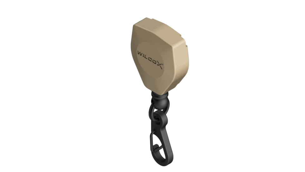 Wilcox 3-hole Lo Pro Shrouds Lanyard, Tan, 41401G01-T