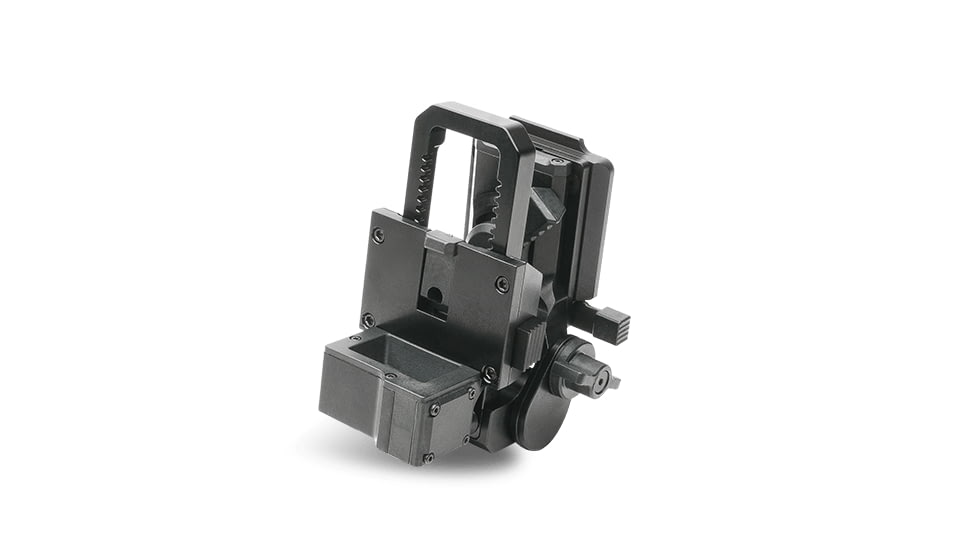 Wilcox G19 Night Vision Goggle Mount, One Hole Shroud Standard, Black, 56100G19-B