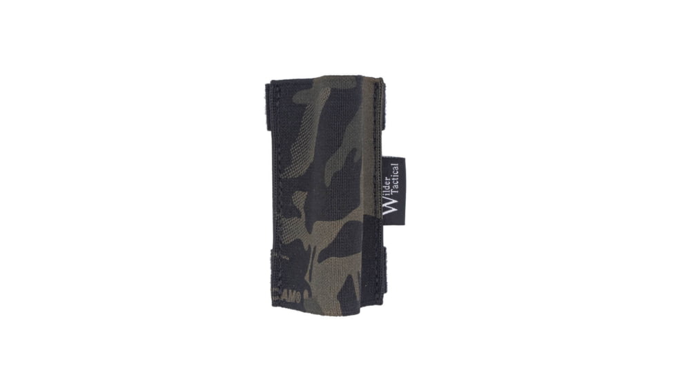 Wilder Tactical Micro Tourniquet Sleeve, Fight Light Malice Clip, Multicam Black, MTQMCBFLMC
