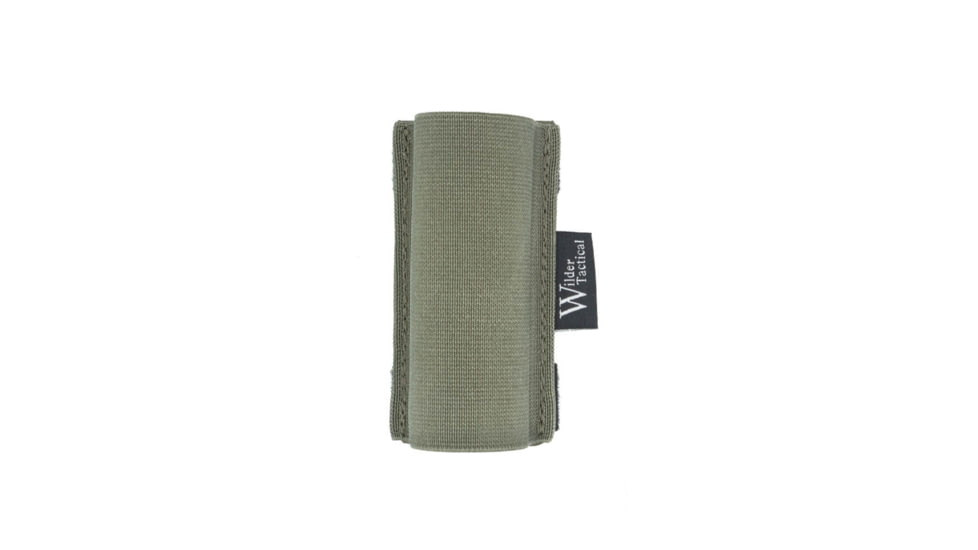 Wilder Tactical Micro Tourniquet Sleeve, Fight Light Malice Clip, Ranger Green, MTQRGFLMC