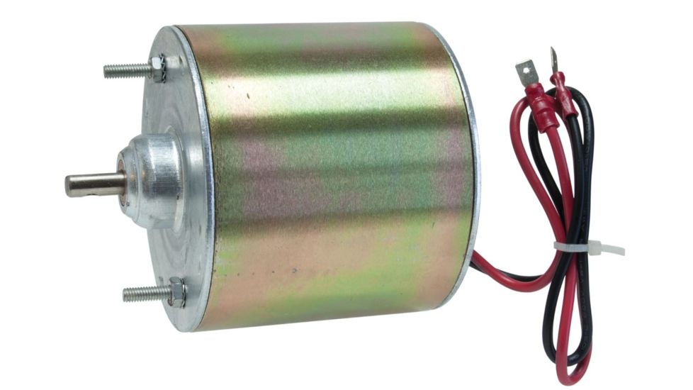 Wildgame Innovations 12 Volt Motor - 1/4 in Shaft for Game Feeder, Black 12VM