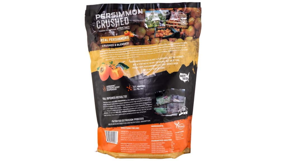 Wildgame Innovations Persimmon Crushed, 5 Lb, WGI-WLD422
