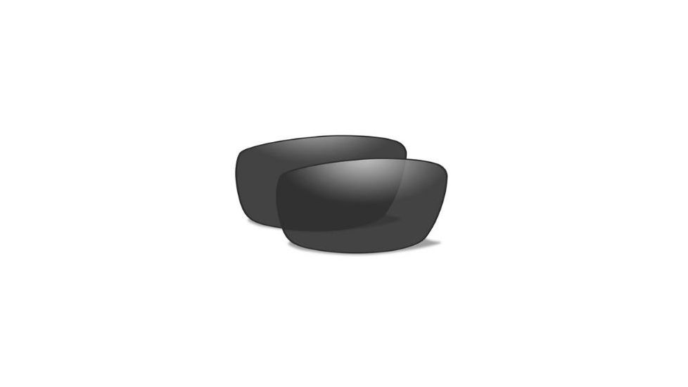 Wiley X Omega Replacement Lens,Smoke Grey ACOMES