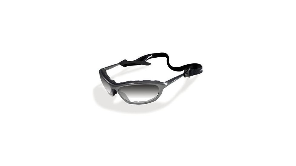 Wiley X XL-4 Filter 3 Crystal Gradient Mirror / Brushed Gun Metal Sunglasses / Goggles