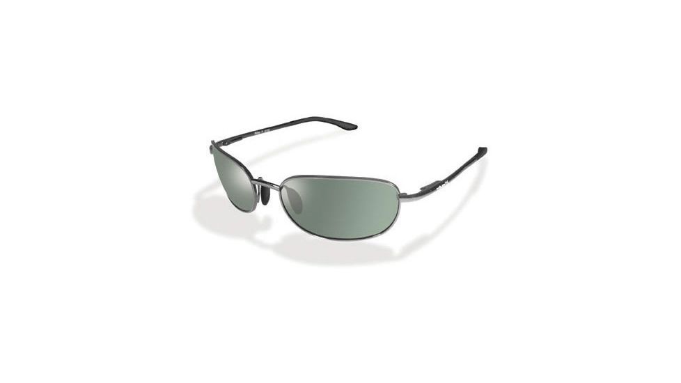 Wiley X 480 Polorized Smoke Green/Gun Metal Sunglasses